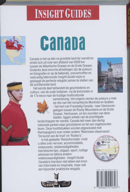 Canada / Insight guides achterkant