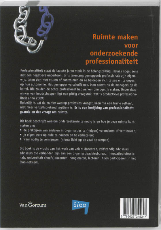 Ruimte maken voor de onderzoekende professionaliteit achterkant