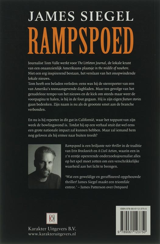 Rampspoed achterkant