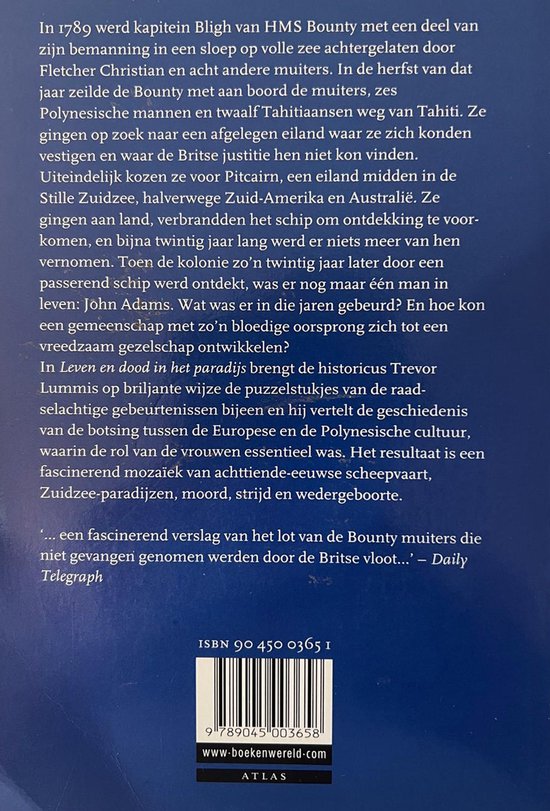 LEVEN EN DOOD IN HET PARADIJS