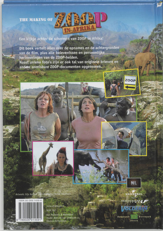 The making of Zoop in Afrika achterkant
