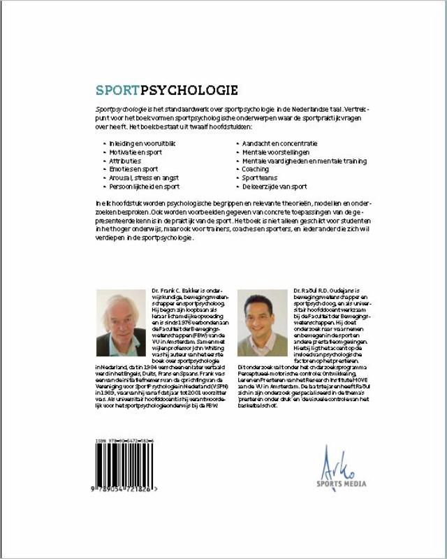 Sportpsychologie achterkant