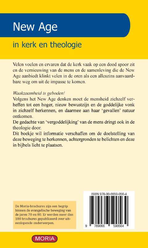 New Age in kerk en theologie achterkant