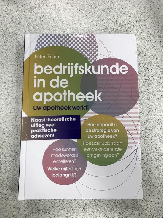 Bedrijfskunde in de apotheek