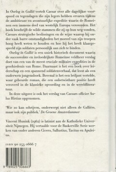 Oorlog in Gallie / Salamander Klassiek achterkant