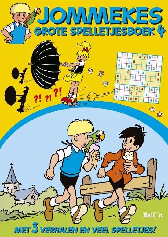 Jommeke spelletjesboek 04. groot spelletjesboek 04