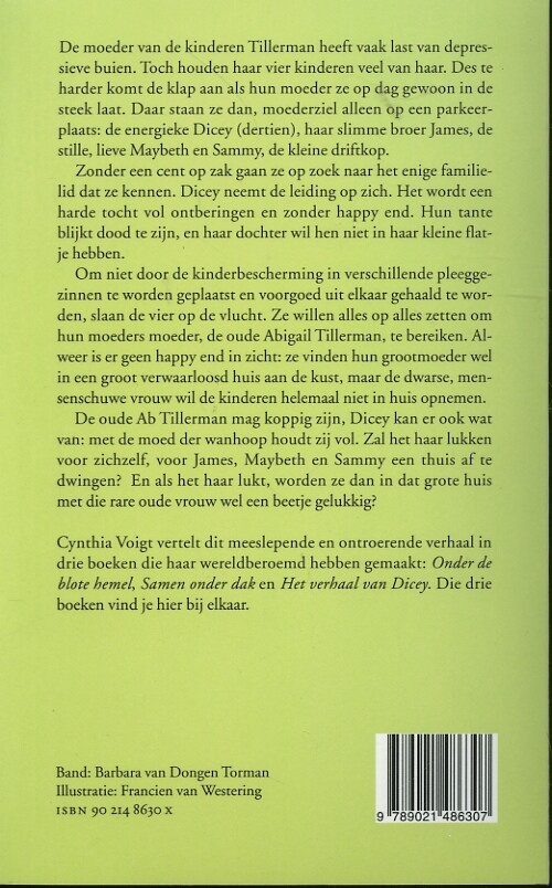 De Tillermans / Tillerman-boeken achterkant