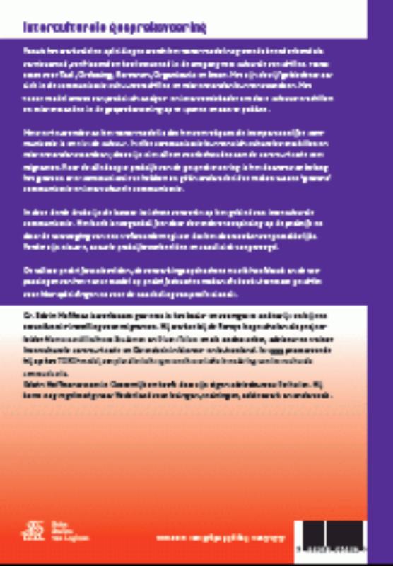 Interculturele gespreksvoering Interculturele gespreksvoering achterkant