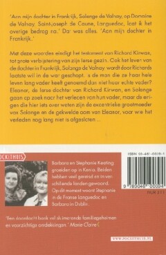 Mijn dochter in Frankrijk / Pockethuis achterkant