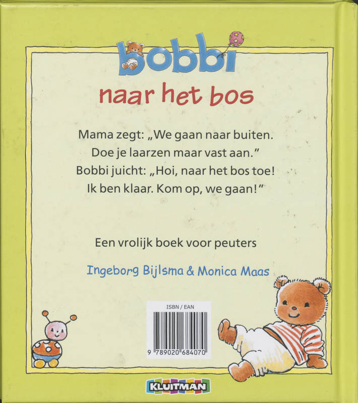 Bobbi naar het bos / Bobbi Bobbi naar het bos / Bobbi achterkant