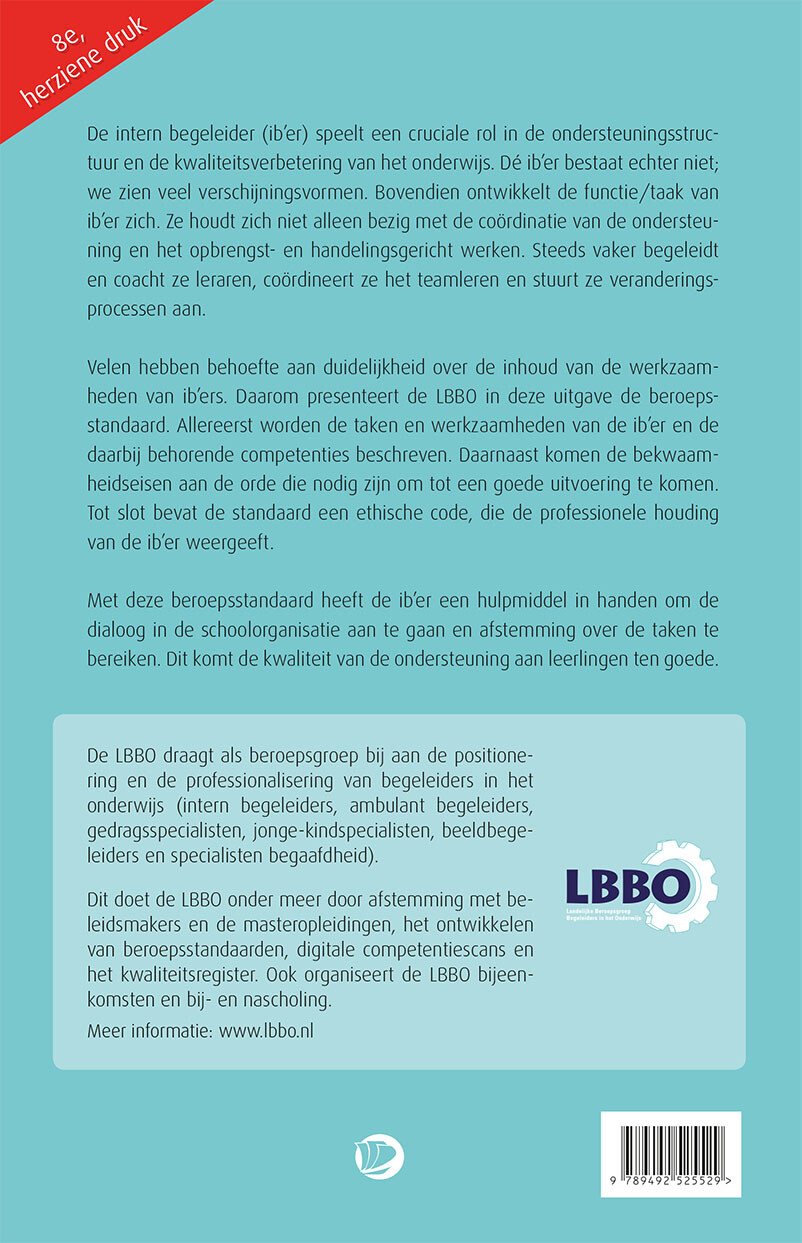 De beroepsstandaard voor de intern begeleider achterkant