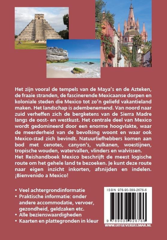 Reishandboek Mexico achterkant