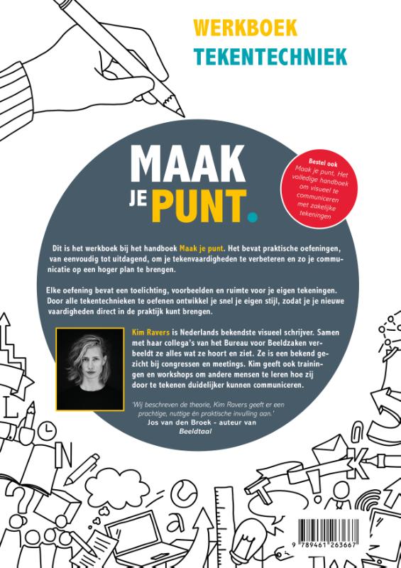 Maak je punt werkboek tekentechniek achterkant