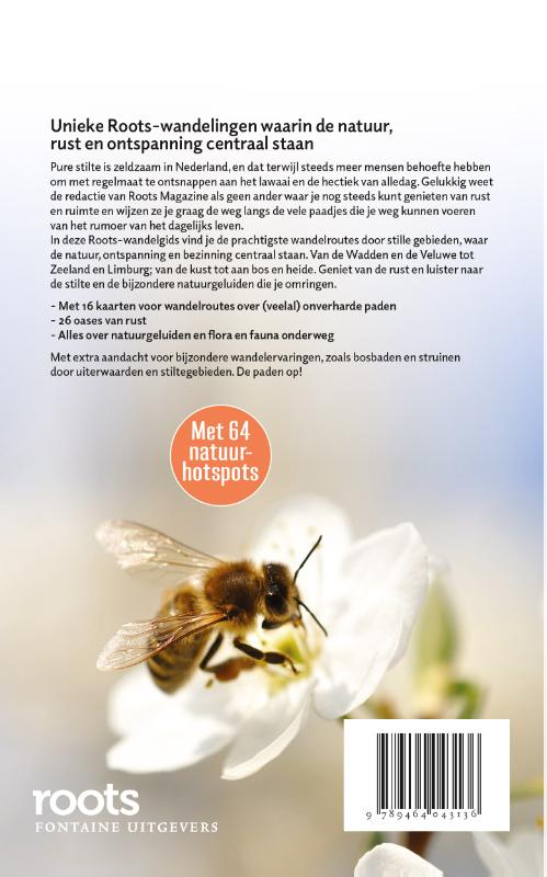 De mooiste stiltewandelingen van Nederland / Roots Wandelgids / 7 achterkant