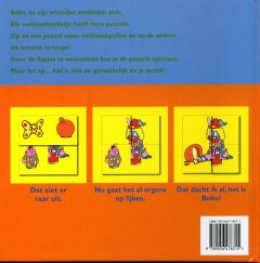 Verkleedspelletjes / Doe mee met Bobo achterkant