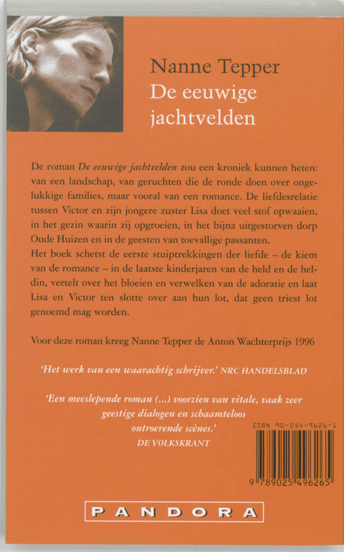 De Eeuwige Jachtvelden achterkant