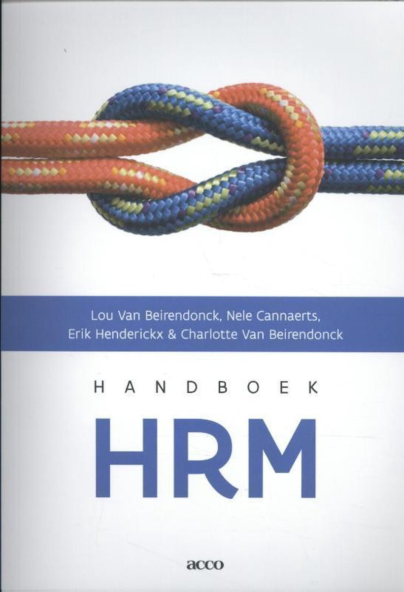 boekenbalie_9789463446778_cover Handboek HRM / Acco learn