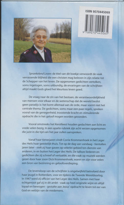 Sprankelend leven achterkant