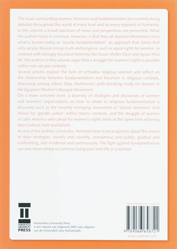 Women, Feminism and Fundamentalism achterkant