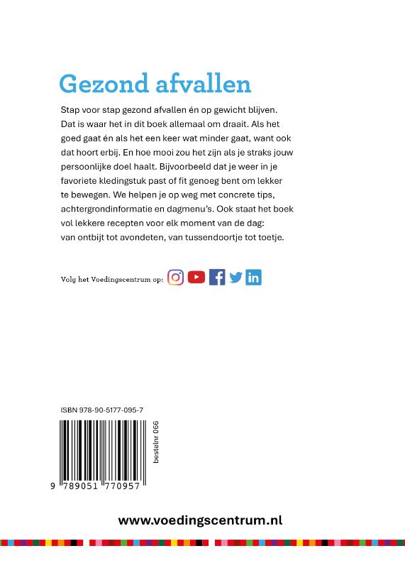 Gezond afvallen achterkant