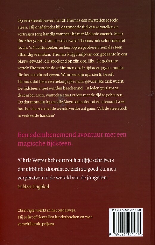 De tijdsteen achterkant