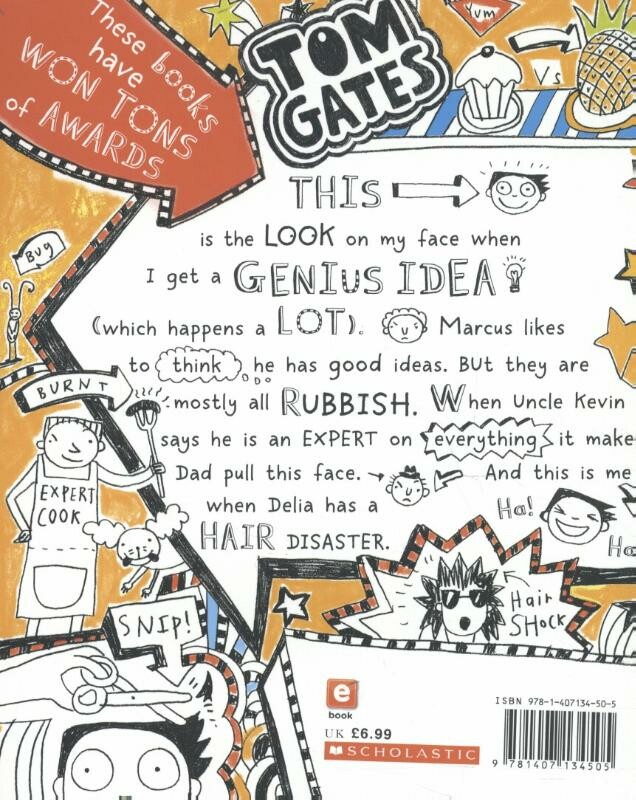 Genius ideas (mostly) / Tom Gates / 4 achterkant