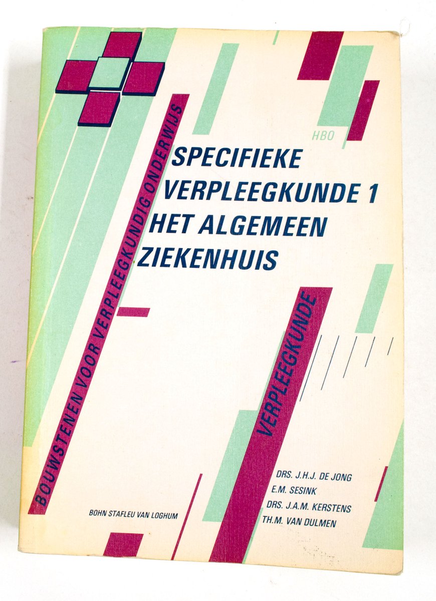 SPECIFIEKE VERPLEEGKUNDE 1         ALGEMEEN ZIEKENHUIS