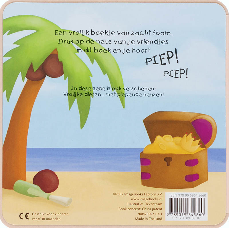 Vrolijke vriendjes... met piepende neuzen Vrolijke vriendjes... met piepende neuzen achterkant