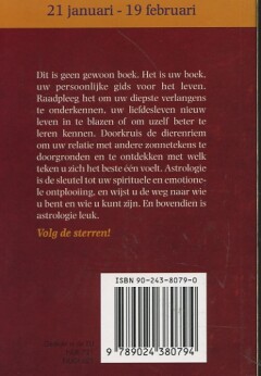 De zelfbewuste Waterman / Sterrenbeelden / 23 achterkant