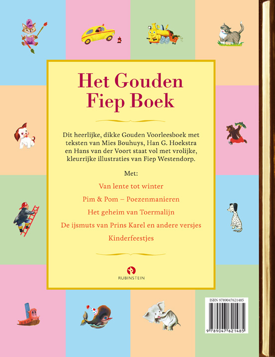 Gouden Voorleesboeken - Het Gouden Fiep boek achterkant