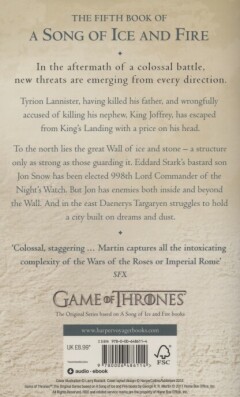 A dance with dragons / Game of thrones / 6/7 achterkant