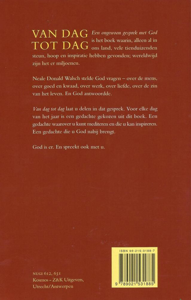 Van dag tot dag achterkant