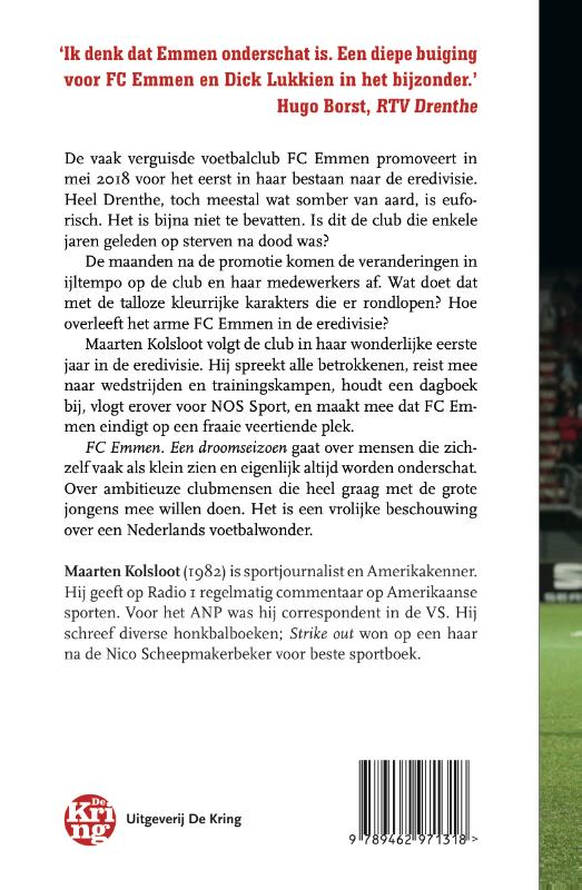 FC Emmen achterkant