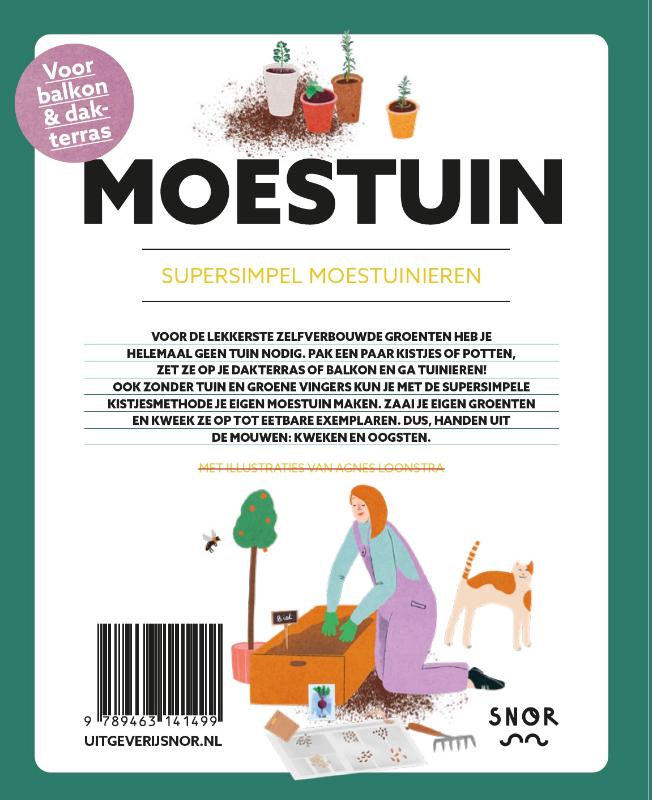 Moestuin achterkant