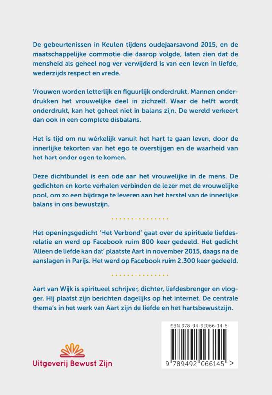 De vrouw in mij achterkant