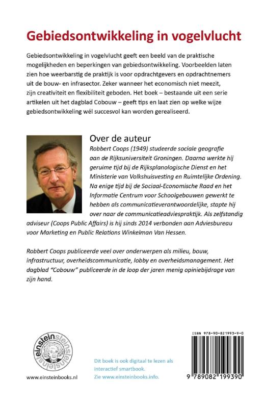 Gebiedsontwikkeling in vogelvlucht achterkant