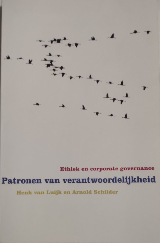 Patronen van verantwoordelijkheid / Academic Service economie en bedrijfskunde