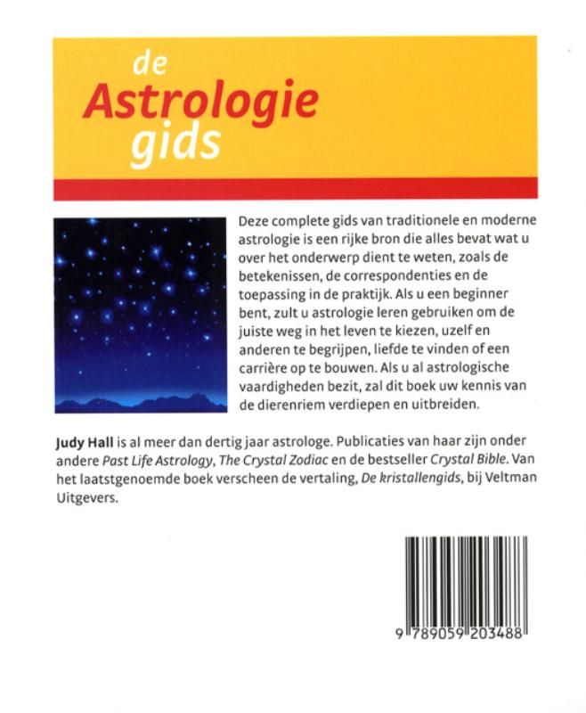 De astrologiegids achterkant