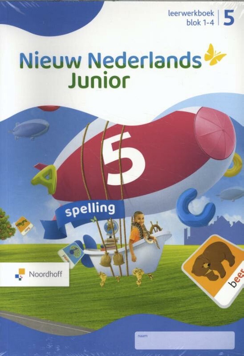 Nieuw Nederlands Junior Spelling leerwerkboek groep 5 set