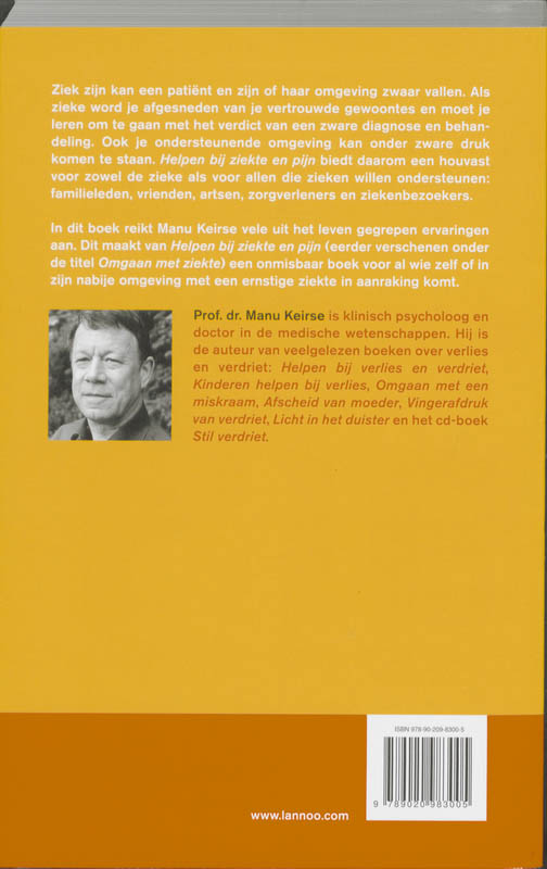 Helpen bij ziekte en pijn Helpen bij ziekte en pijn achterkant