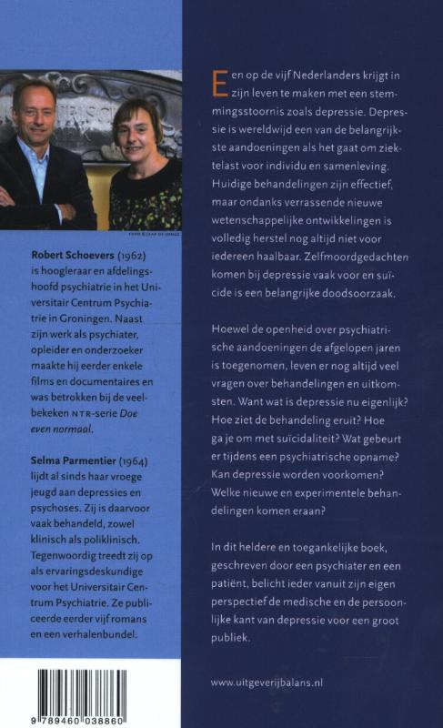 Diagnose depressie achterkant