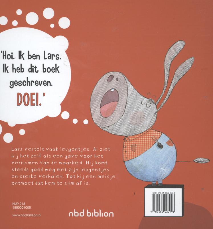 Ik lieg niet! Ik lieg niet! achterkant