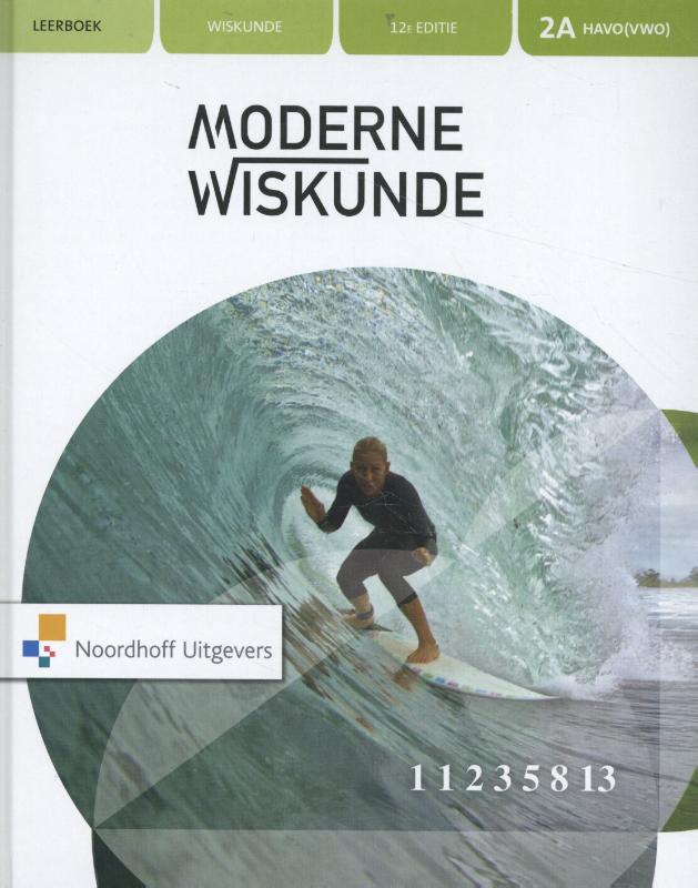 Moderne Wiskunde 2a havo(vwo) leerboek