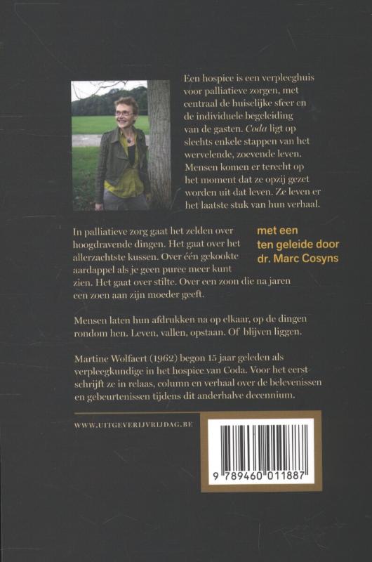 Sterven is klote, maar jullie koffie is lekker Sterven is klote maar jullie koffie is lekker achterkant