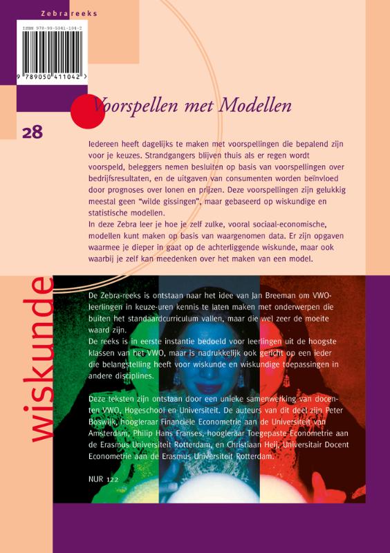 Voorspellen met modellen / Zebra-reeks / 28 achterkant