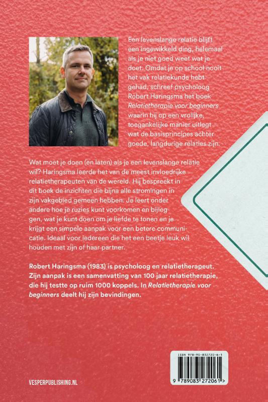 Relatietherapie voor beginners achterkant