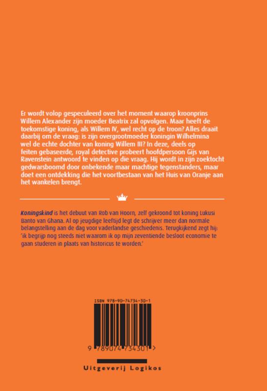 Koningskind achterkant