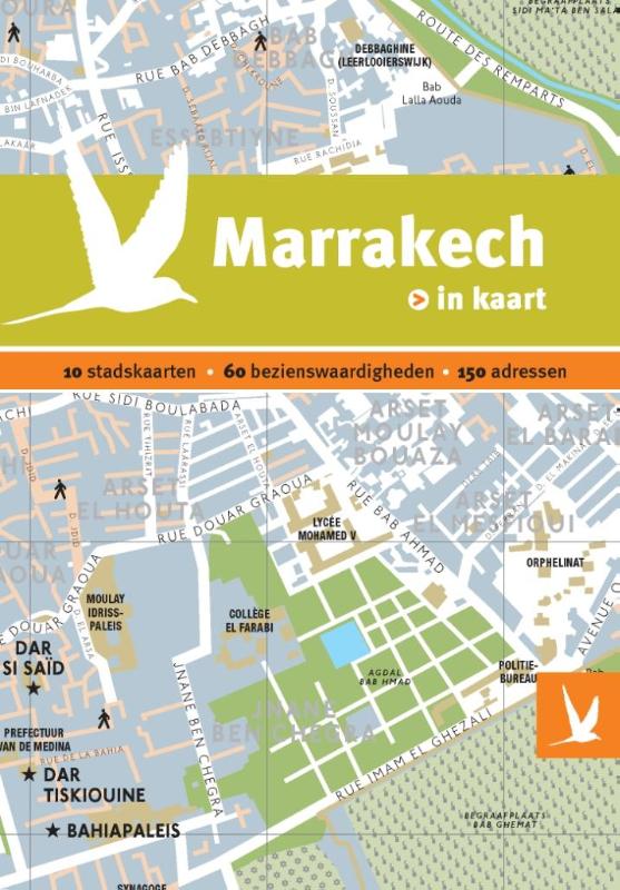 Marrakech in kaart / Dominicus stad-in-kaart