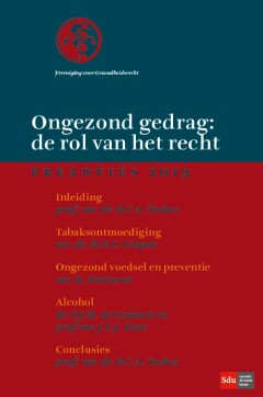 Ongezond gedrag: de rol van het recht