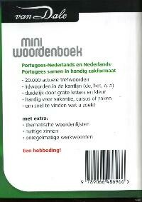 Van Dale Miniwoordenboek Portugees achterkant